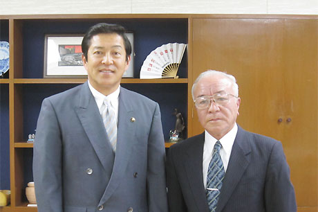 野口昌夫様表敬訪問